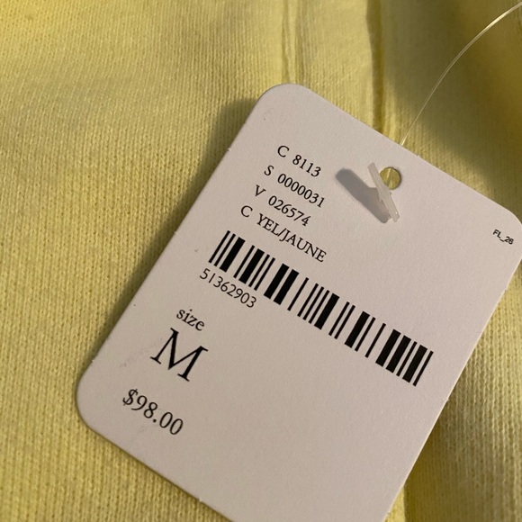 FREE PEOPLE JACKET YELLOW NWT - Picture 3 of 16